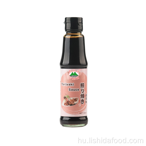 150ml üveg asztali üveg Teriyaki mártással